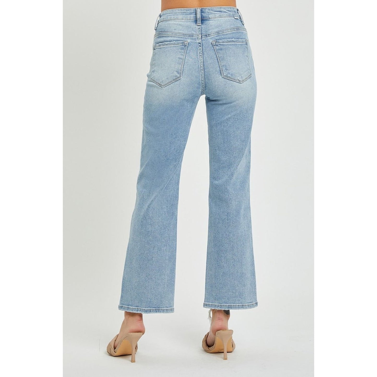 RISEN Full Size High Rise Straight Jeans