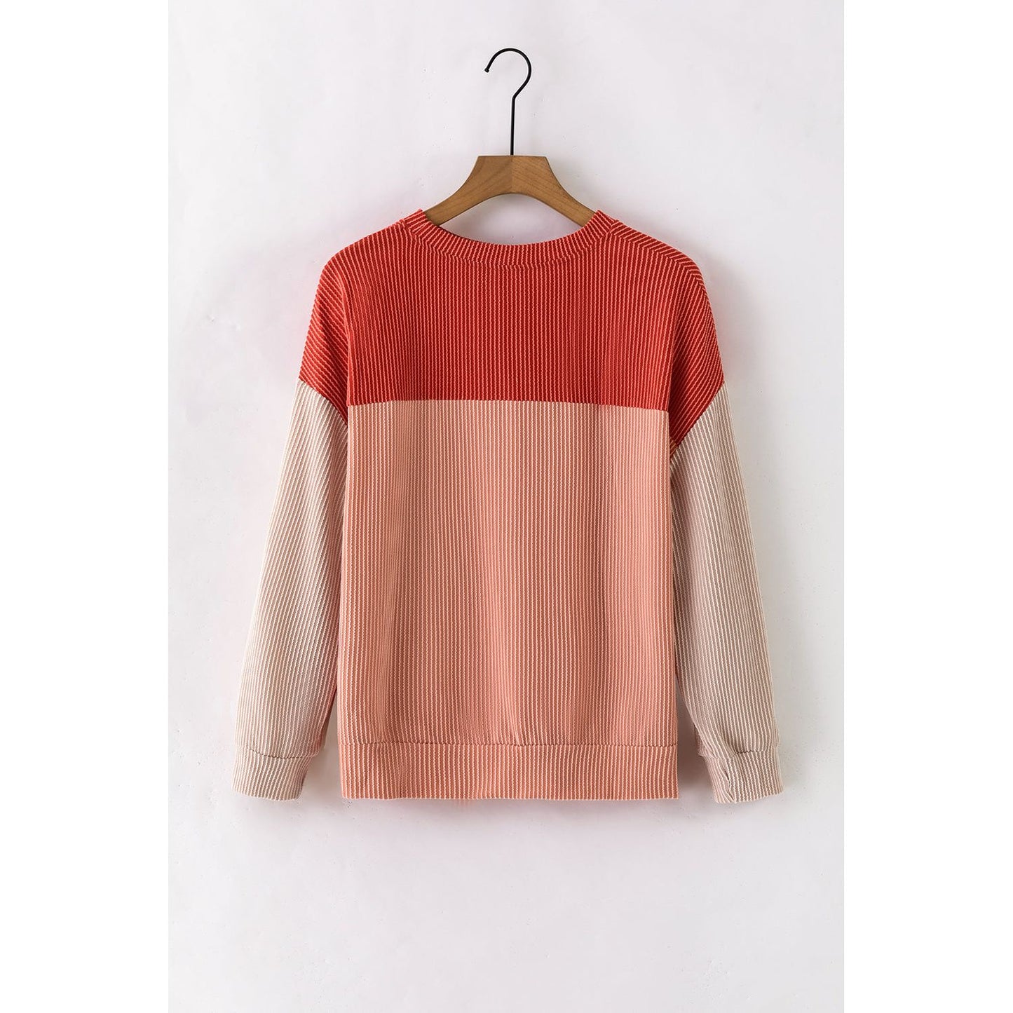 Letters Home Color Block Sweater