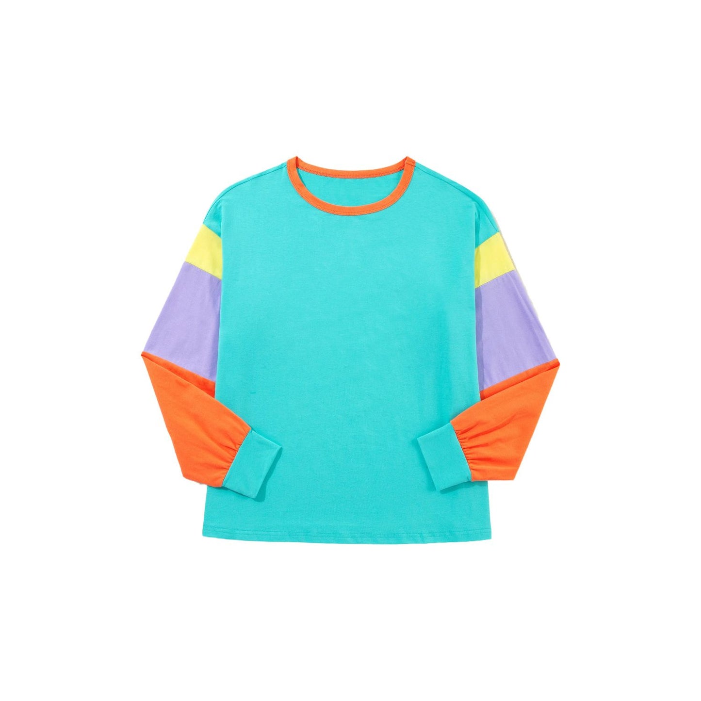 Living In the Moment Color Block Pullover