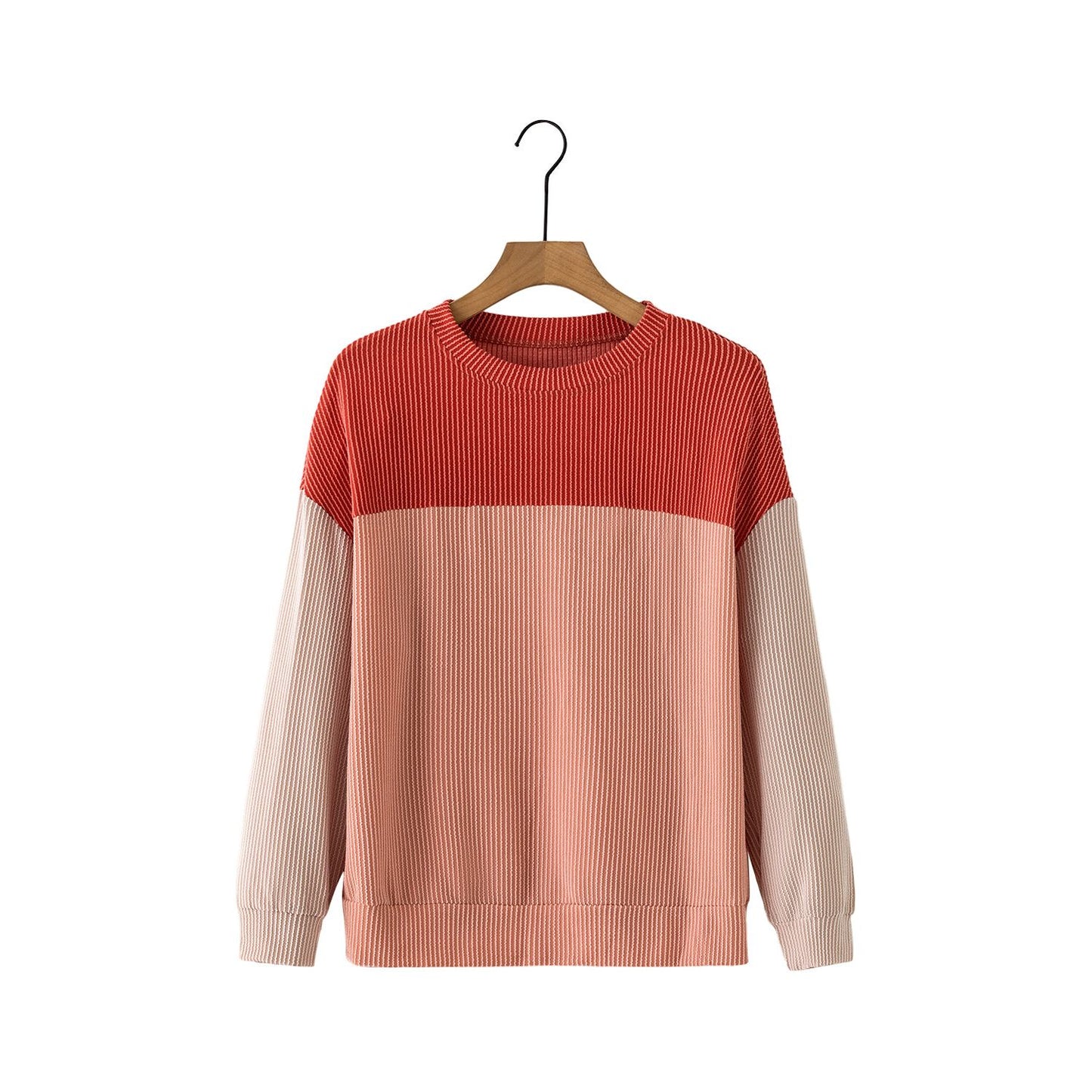 Letters Home Color Block Sweater