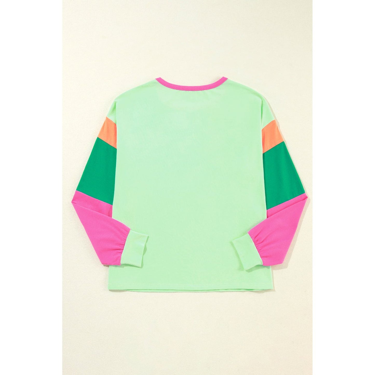 Living In the Moment Color Block Pullover