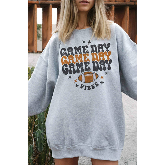 Game Day Vibes Graphic Sweatshirt