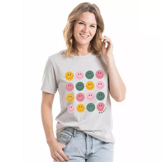 Happy Face Graphic Tee